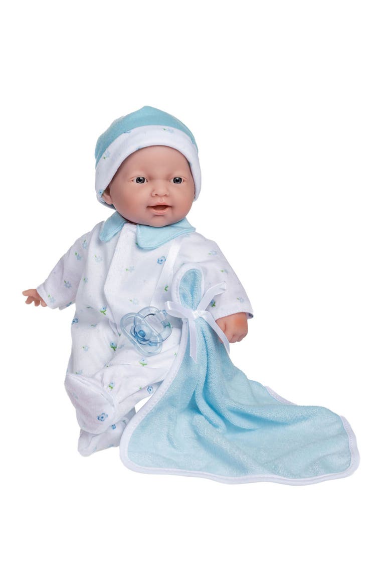 Washable 11 Inch Caucasian Body Doll, Main, color, Blue