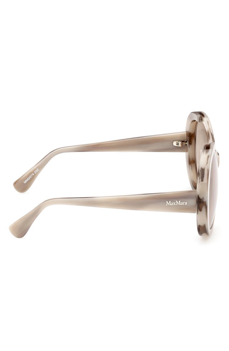 Max Mara 54mm Round Sunglasses, Alternate, color,