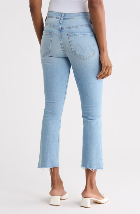 The Insider Crop Step Fray Jeans