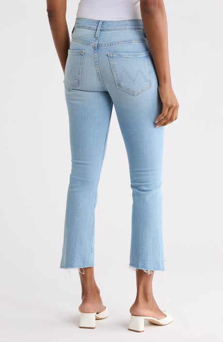 The Insider Crop Step Fray Jeans