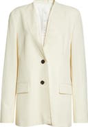 TOTEME Raw Lapel Blazer