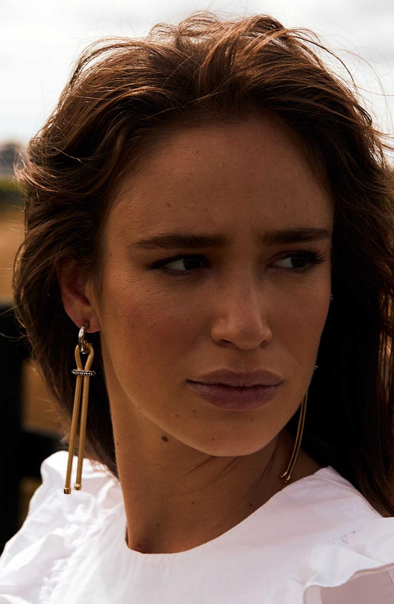 DEMARSON Solar Drop Earrings, Alternate, color, 