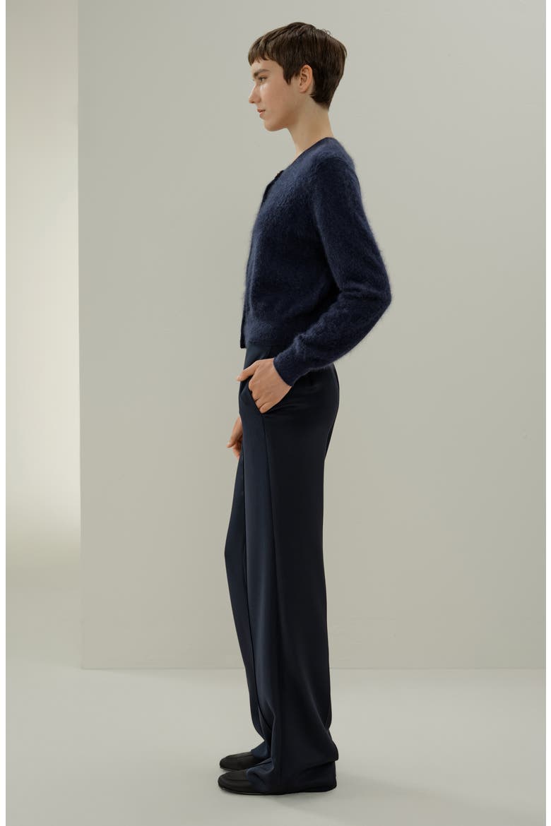 Women's Ultra-Soft Brushed Cashmere Cardigan, Alternate, color, Navy Blue