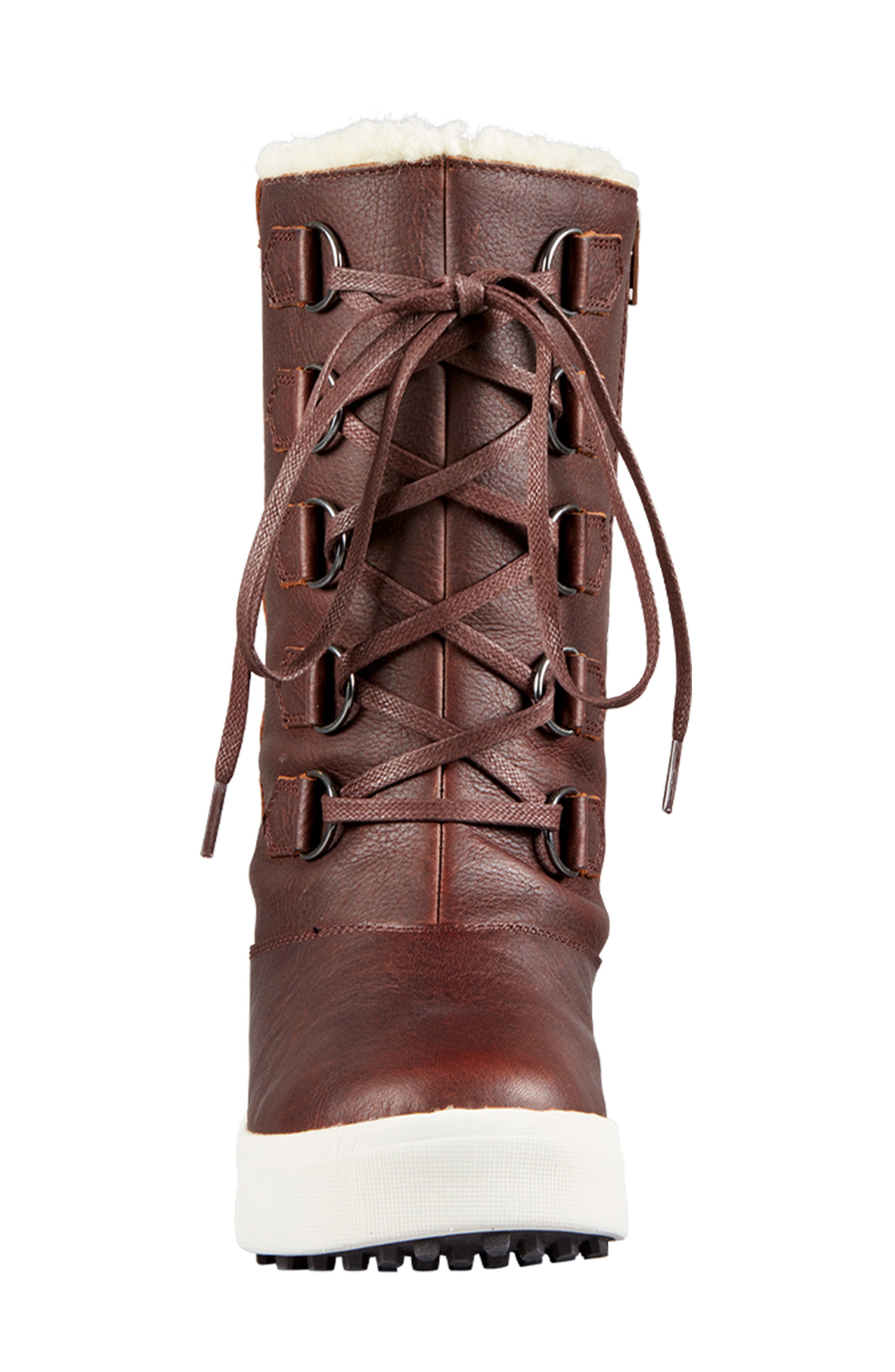 Baffin Yorkville Waterproof Winter Boot, Alternate, color, Brown