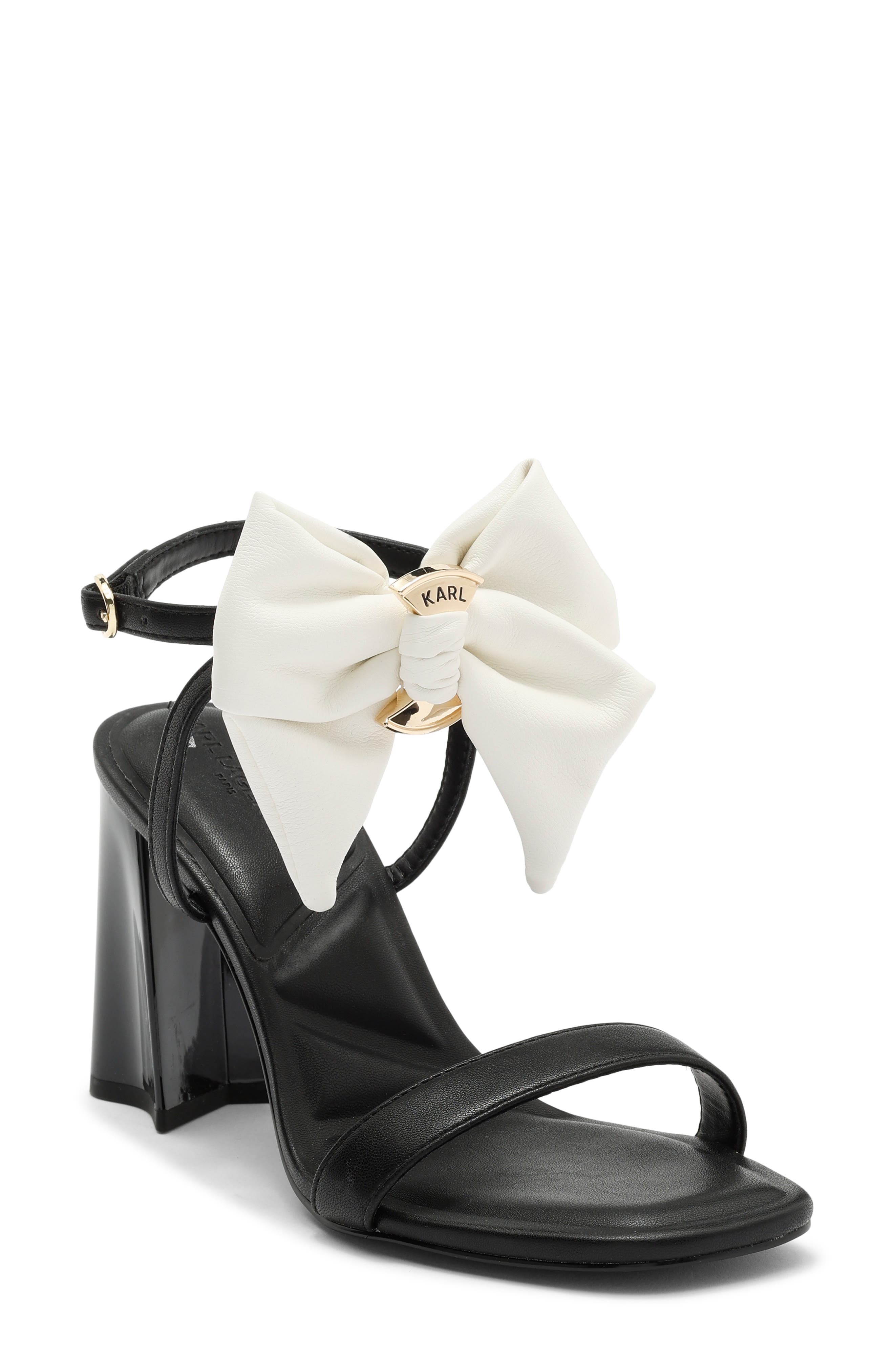 KARL LAGERFELD PARIS Sashira Bow Sandal
