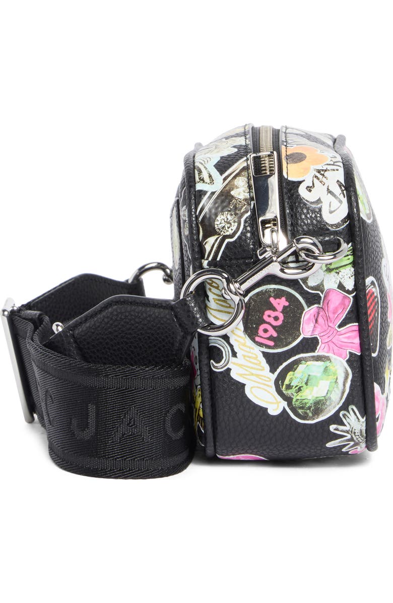 Marc Jacobs Sticker Bold Flash Camera Bag, Alternate, color, Black Multi