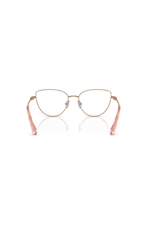 Swarovski 53mm Cat Eye Optical Glasses In Neutral