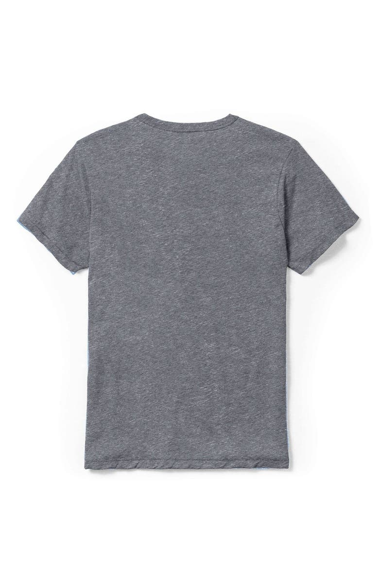 LEAGUE COLLEGIATE WEAR Men's League Collegiate Wear Heather Gray Georgia Bulldogs College Football Playoff 2022 National Champions Tri-Blend T-Shirt, Alternate, color,