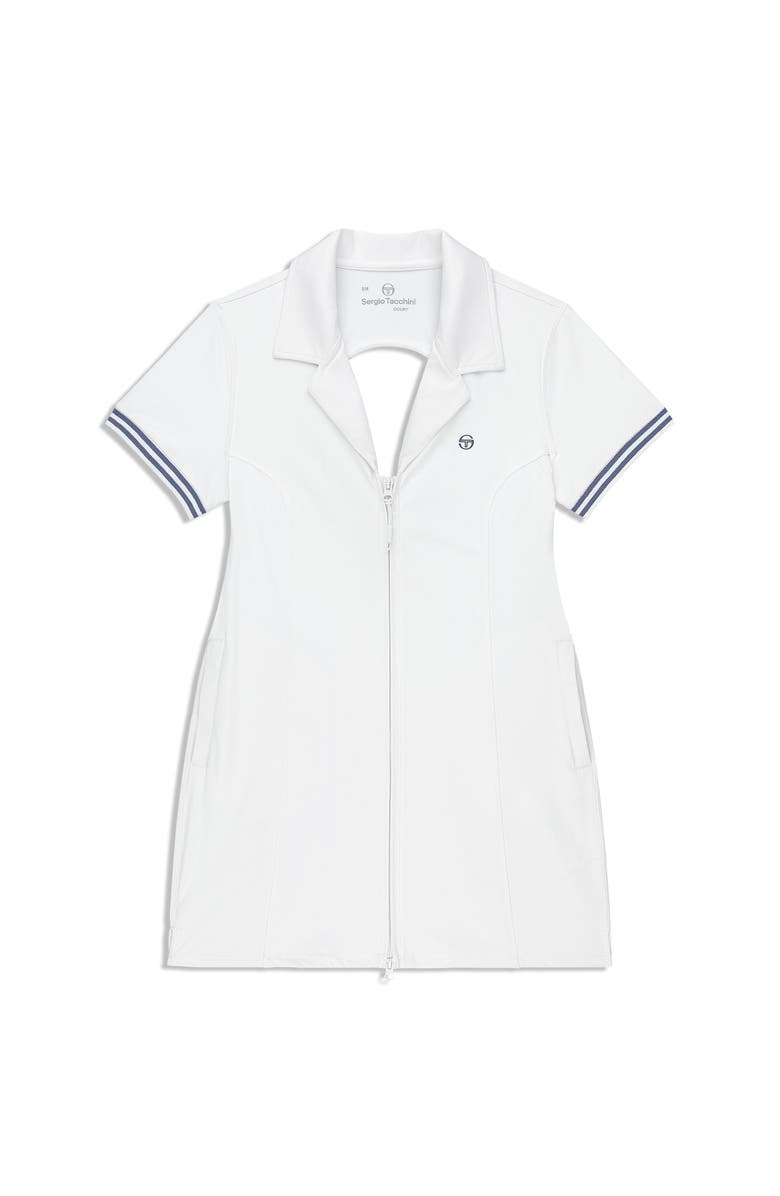 Sergio Tacchini Silvia Dress, Alternate, color, Brilliant White