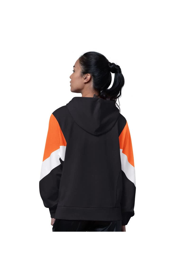 Women's Starter Black Cincinnati Bengals Scrimmage Hoodie, Alternate, color, Black