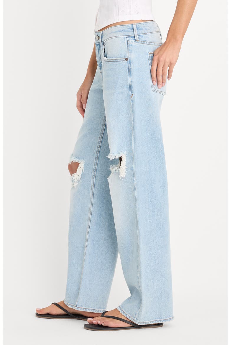 Ripped Low Loose Jeans, Alternate, color, INDIGO1249