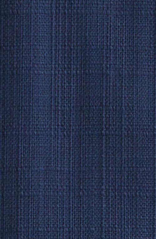 Sunspel Textured Cotton Raffia Blouson Jacket In Navy