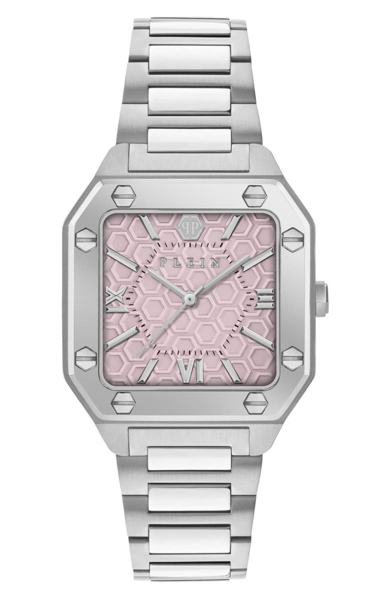 PHILIPP PLEIN Edge Bracelet Watch, 34mm, Main, color, Stainless Steel