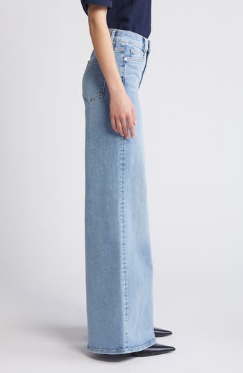 Le Palazzo High Waist Wide Leg Jeans