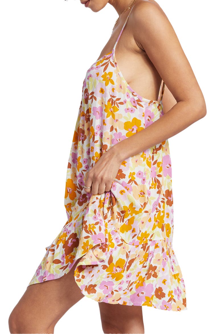 Beach Vibes Floral Cover-Up Dress, Alternate, color, SALT CRYSTAL FLORAL