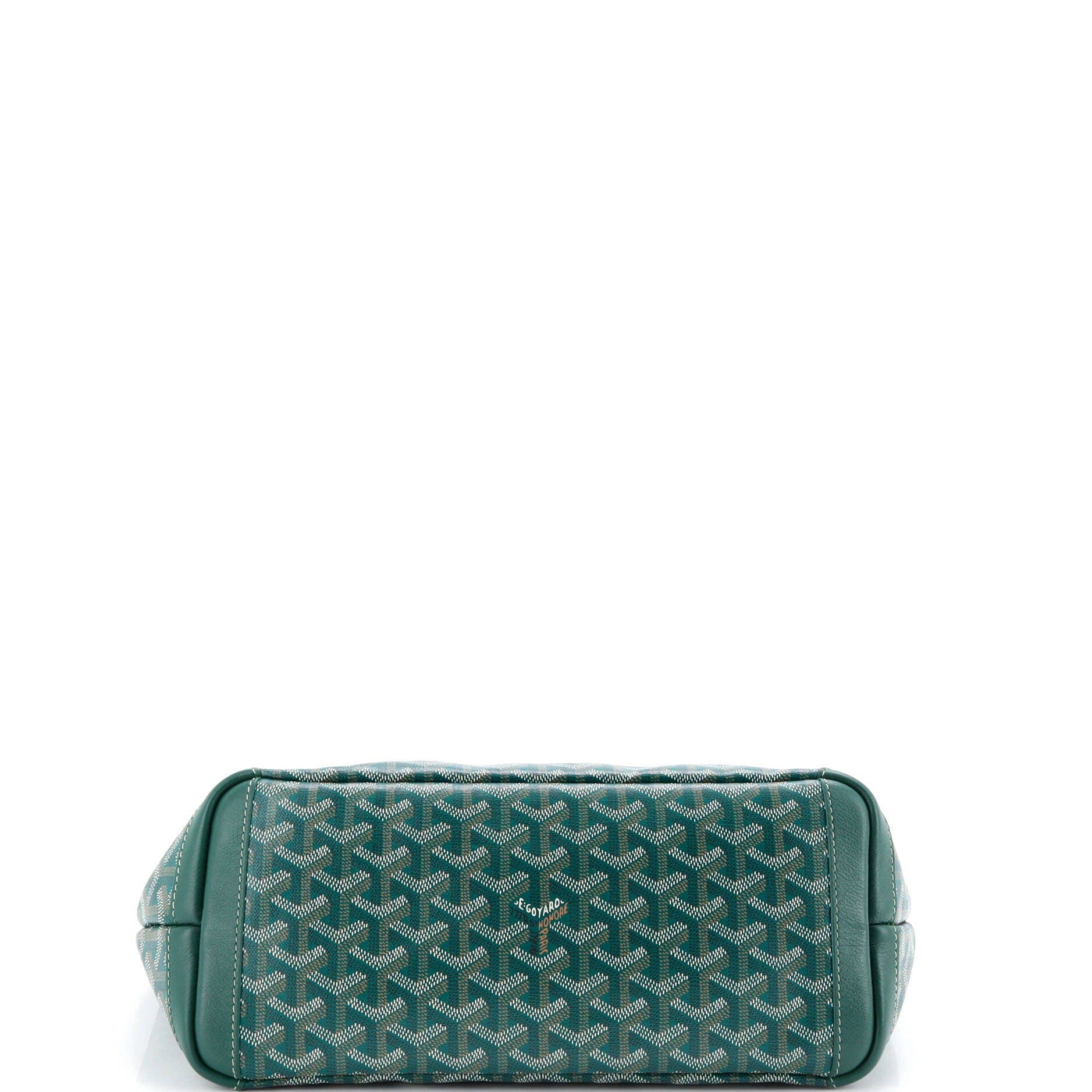 Pre-Owned Goyard Artois Tote Coated Canvas PM, Alternate, color, Green