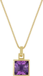 Bony Levy Color 14K Gold Amethyst Pendant Necklace