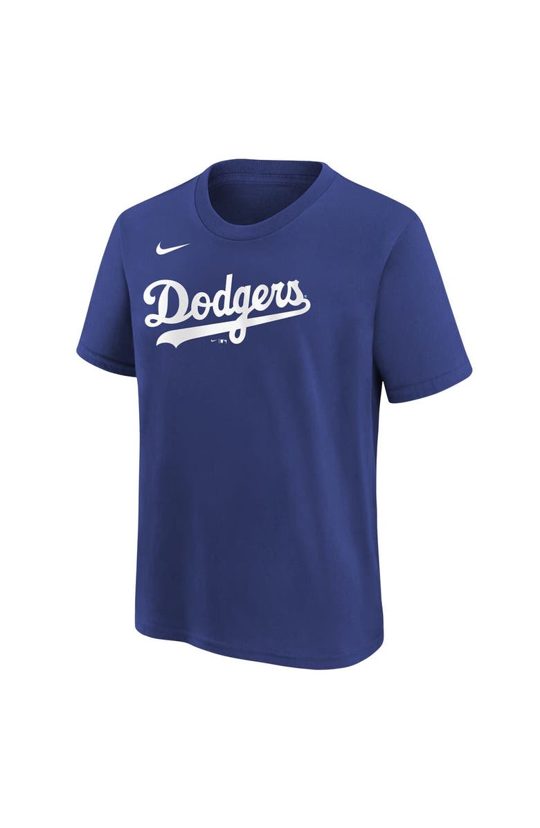 Nike Youth Nike Mookie Betts Royal Los Angeles Dodgers Name & Number T-Shirt, Alternate, color, Royal
