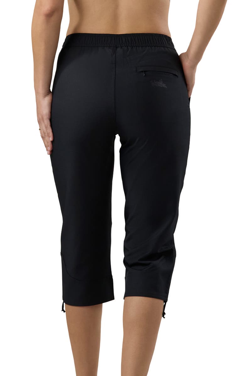 UV Skinz Beach Capris, Alternate, color, Black