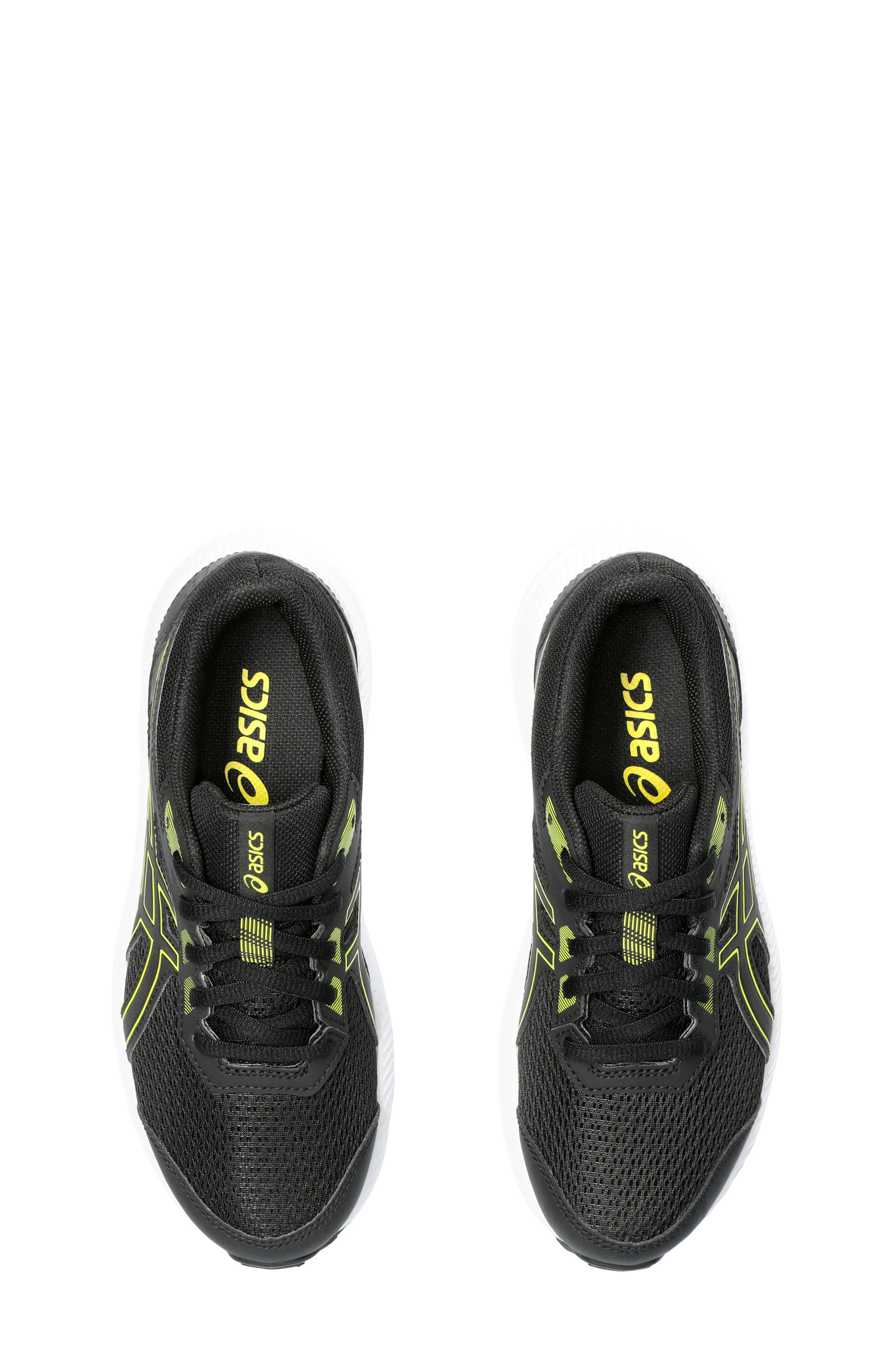 ASICS<sup>®</sup> Kids' Contend 8 Sneaker, Alternate, color, Black/ Bright Yellow