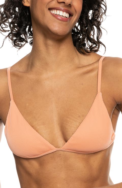 Love the Quiver Triangle Bikini Top