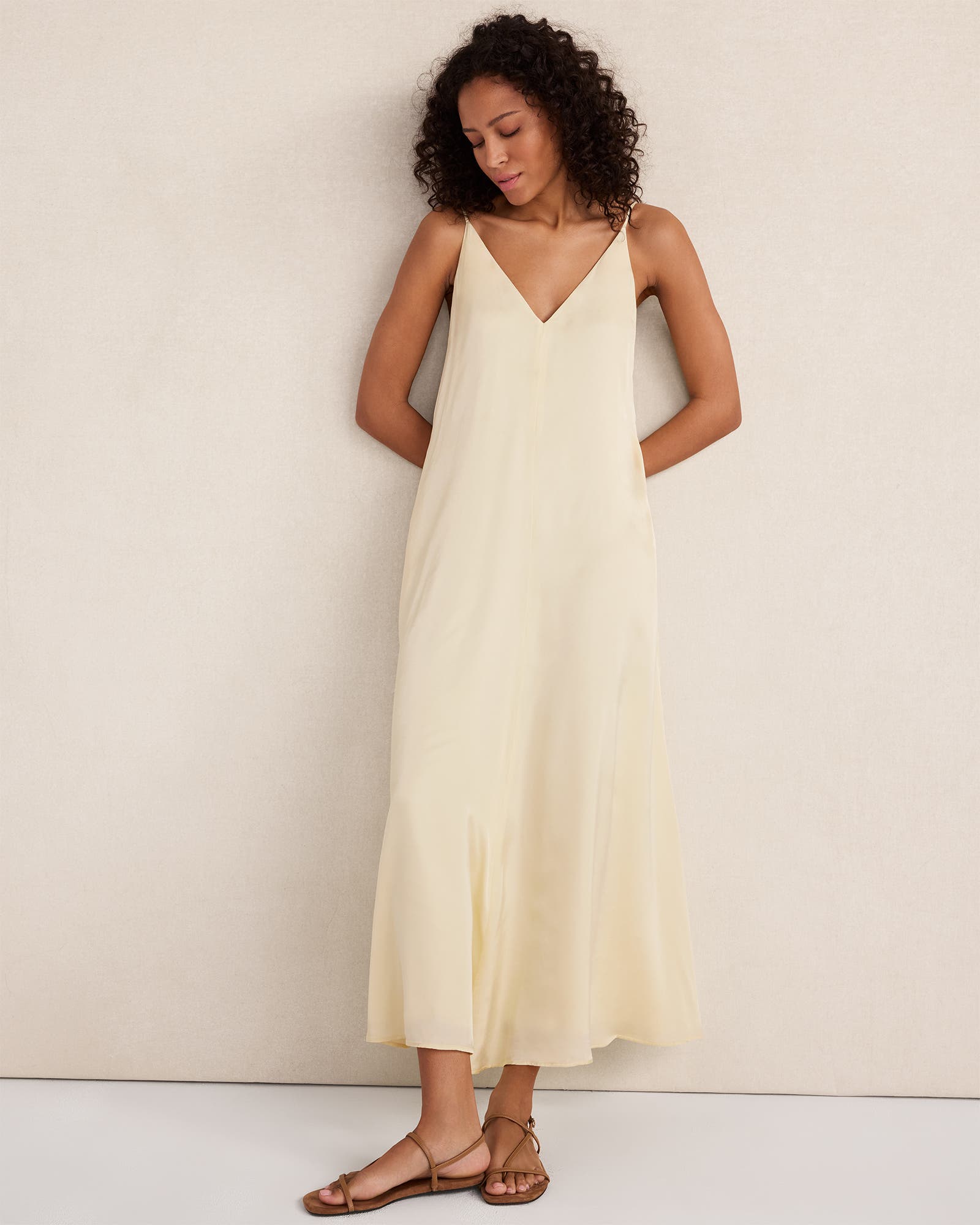 Silky Maxi Dress - image 2