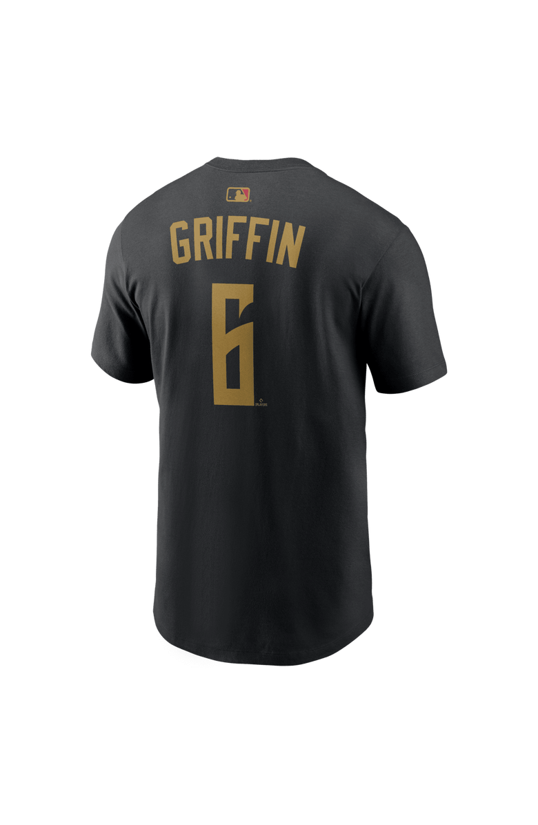 Nike Men's Nike Konnor Griffin Black Pittsburgh Pirates 2026 City Connect Name & Number T-Shirt, Alternate, color, Black
