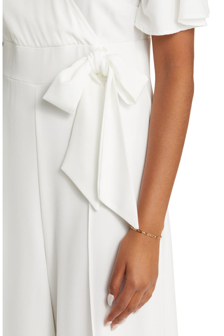 Karina Crepe Jumpsuit, Alternate, color, IVORY