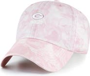 '47 Women's '47 Pink Green Bay Packers  Gardenia Clean Up Adjustable Hat