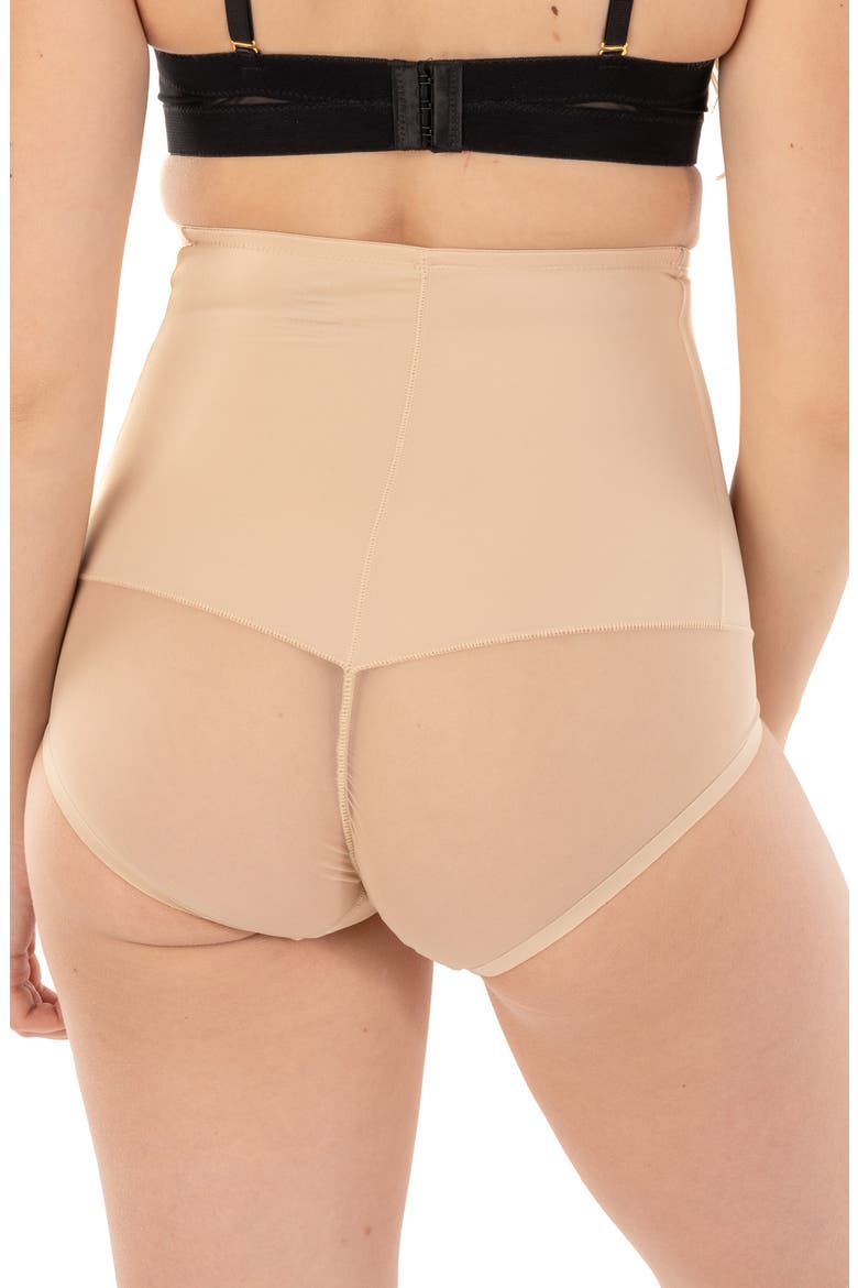 Targeted Front Panel High Waist Shaper, Alternate, color, NUDE