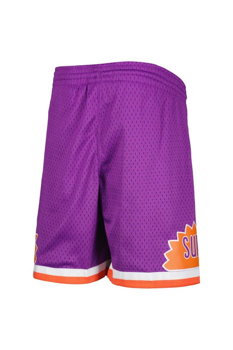 Youth Mitchell & Ness Purple Phoenix Suns 1999-00 Hardwood Classics Swingman Shorts, Alternate, color, Purple