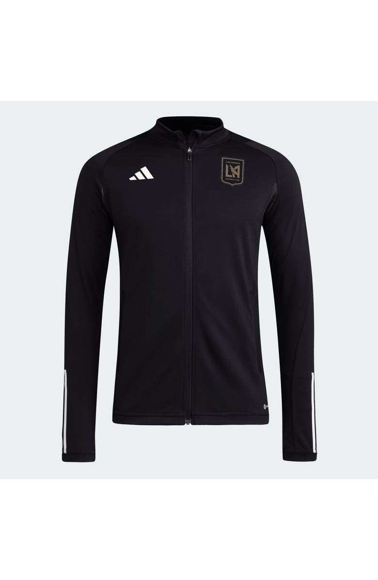 adidas Men's adidas Black LAFC 2024 On-Field AEROREADY Full-Zip Training Top, Alternate, color, Black