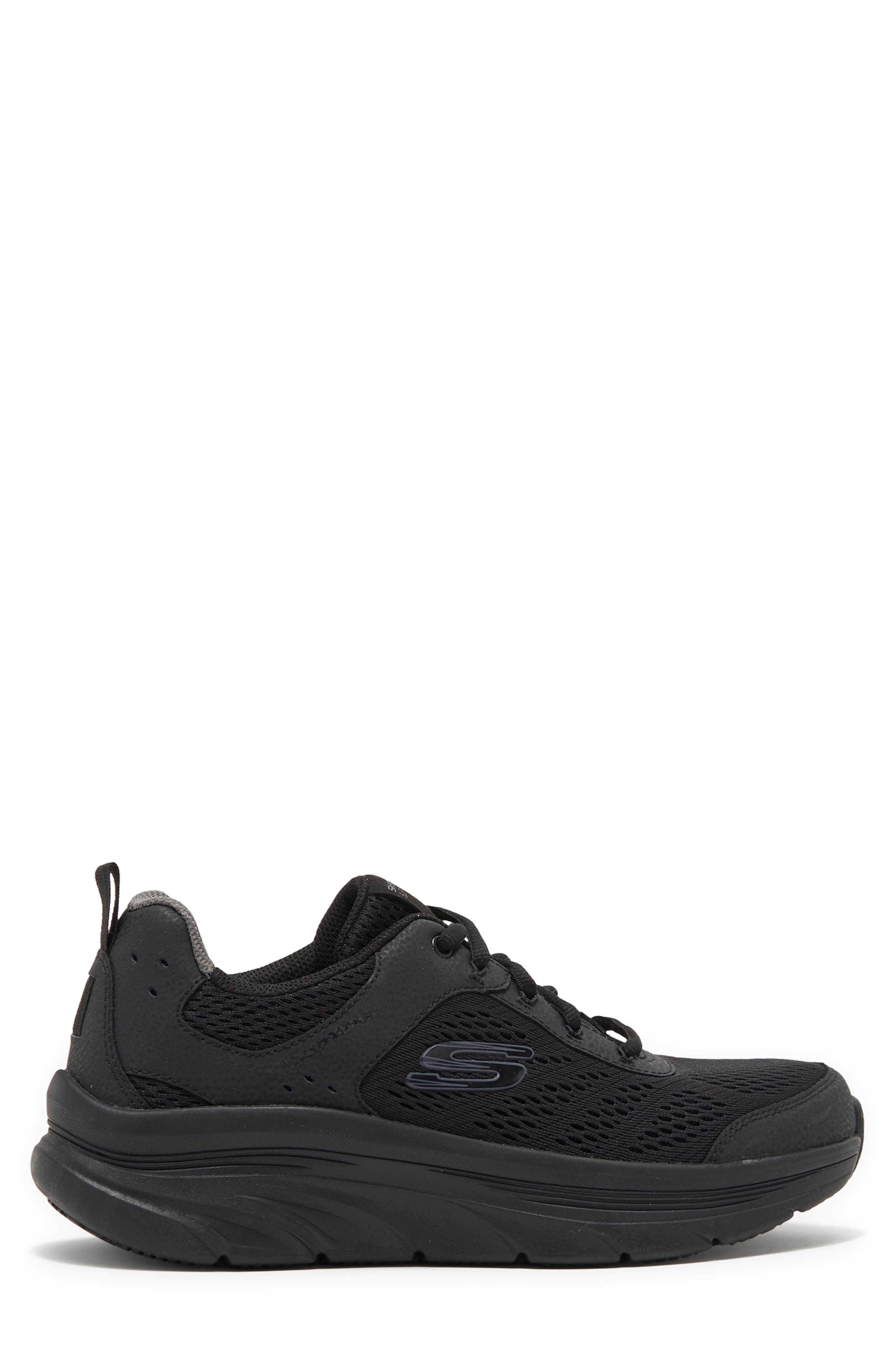 SKECHERS Lux Walker Leather Sneaker, Alternate, color, 