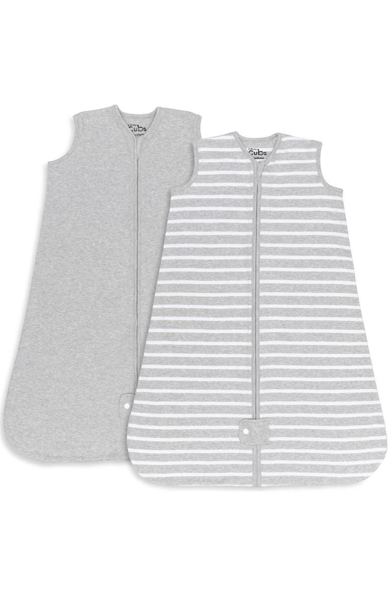 Comfy Cubs Sleep Sacks, Main, color, Grey
