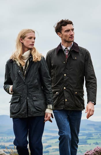 Barbour Beadnell Waxed Cotton Jacket | Nordstrom