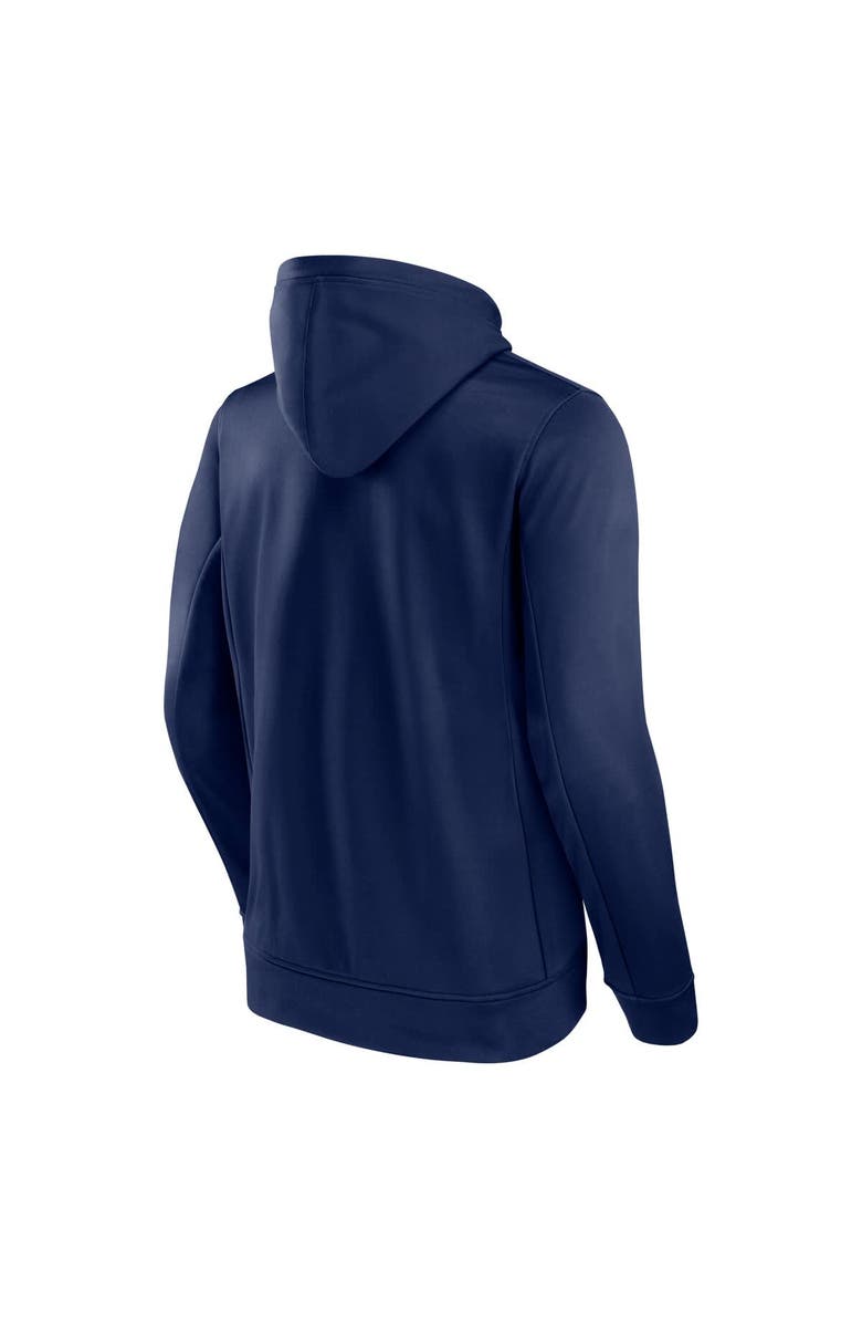 FANATICS Men's Fanatics Navy Nashville Predators Authentic Pro Fleece Pullover Hoodie, Alternate, color, 