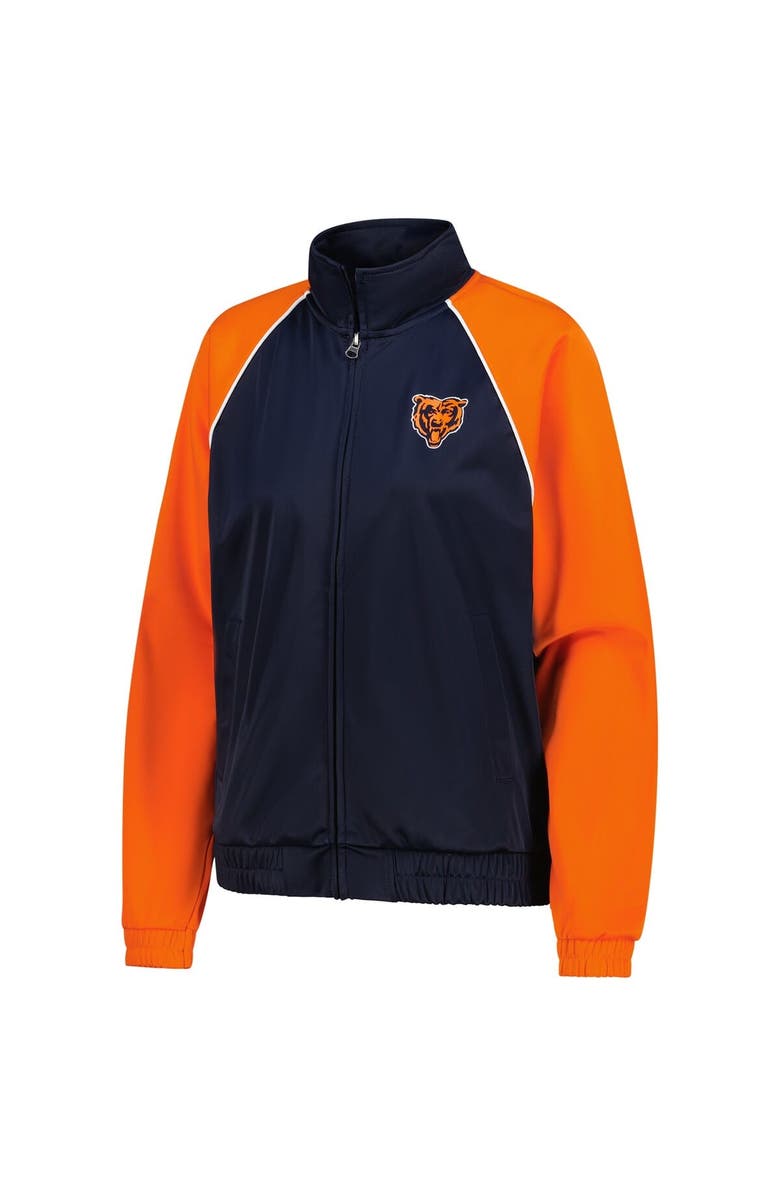 G-III 4HER BY CARL BANKS Women's G-III 4Her by Carl Banks Navy Chicago Bears Replay Full-Zip Track Jacket, Alternate, color, Navy