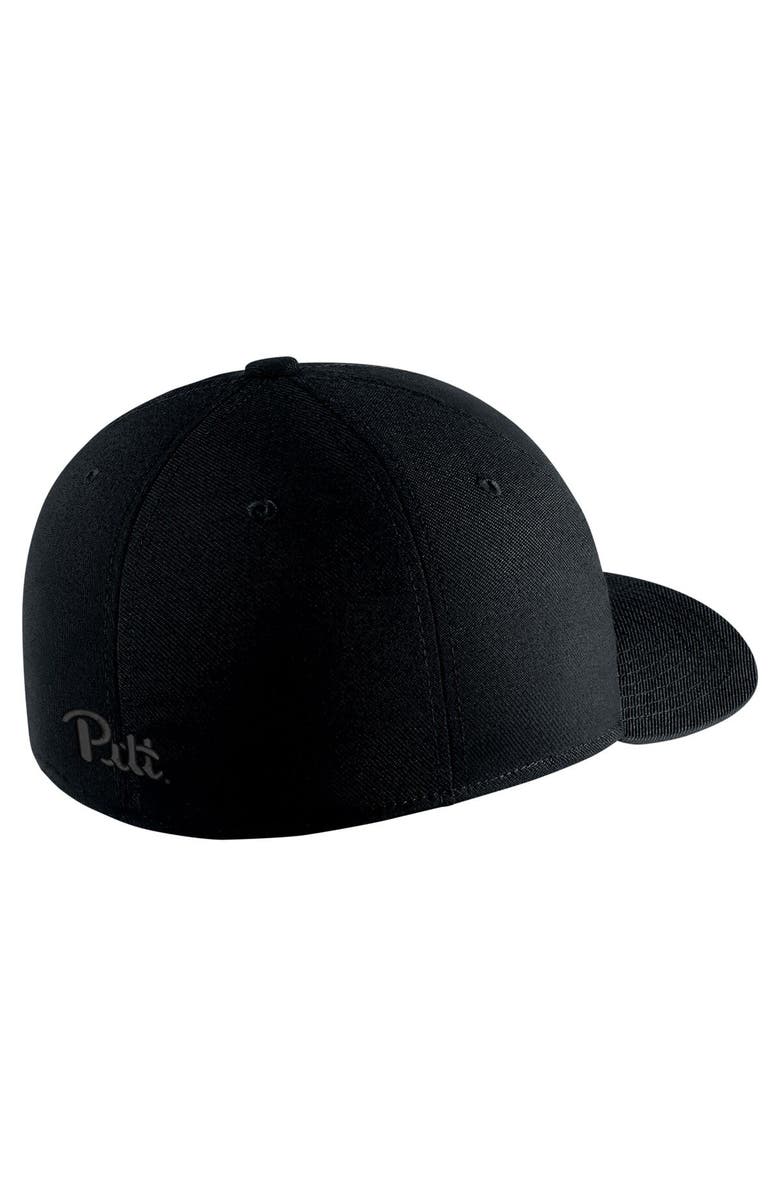 Nike Men's Nike Pitt Panthers Triple Black Classic99 Performance Flex Hat, Alternate, color,