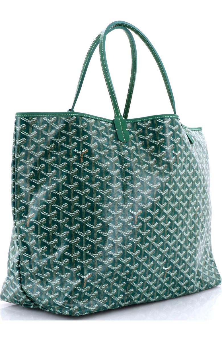 Pre-Owned Goyard Saint Louis Tote Coated Canvas GM, Alternate, color, Green