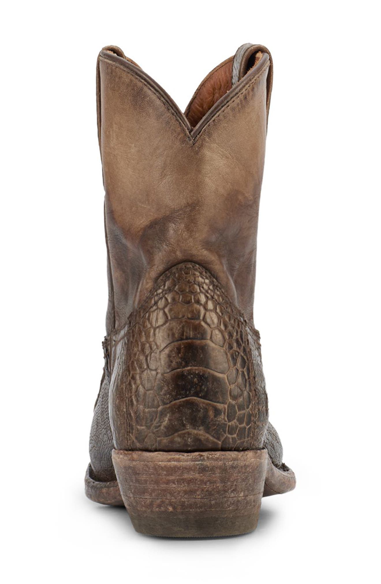 Billy Western Bootie, Alternate, color, TAUPE