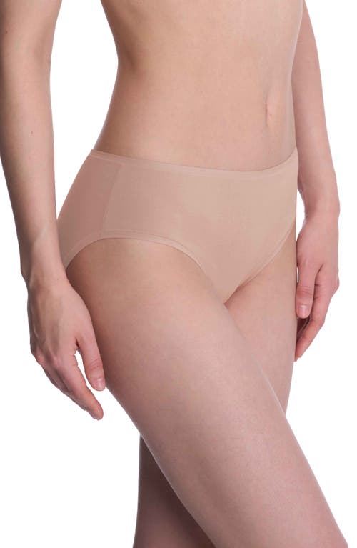 Natori Bliss Bare Cotton Hipster Briefs In Neutral