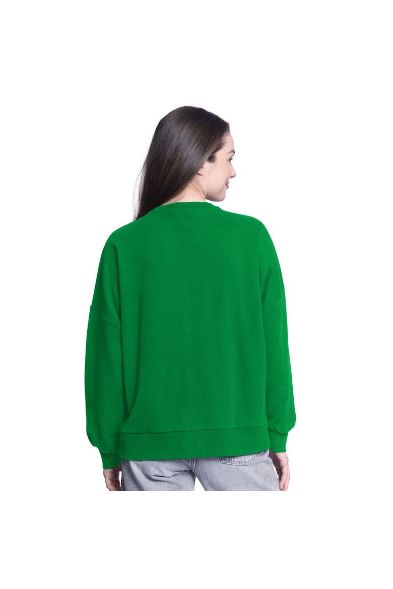 Women's G-III 4Her by Carl Banks Kelly Green Boston Celtics Athletic Pullover Sweatshirt, Alternate, color, Kelly Green