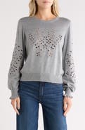 NVLT Eyelet Embroidered Sweater