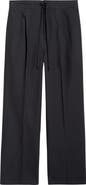 Fear of God Essentials Cotton Canvas Pleat Front Pants