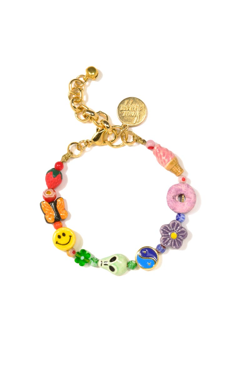Venessa Arizaga Rainbow Surprise Bracelet, Main, color, Rainbow