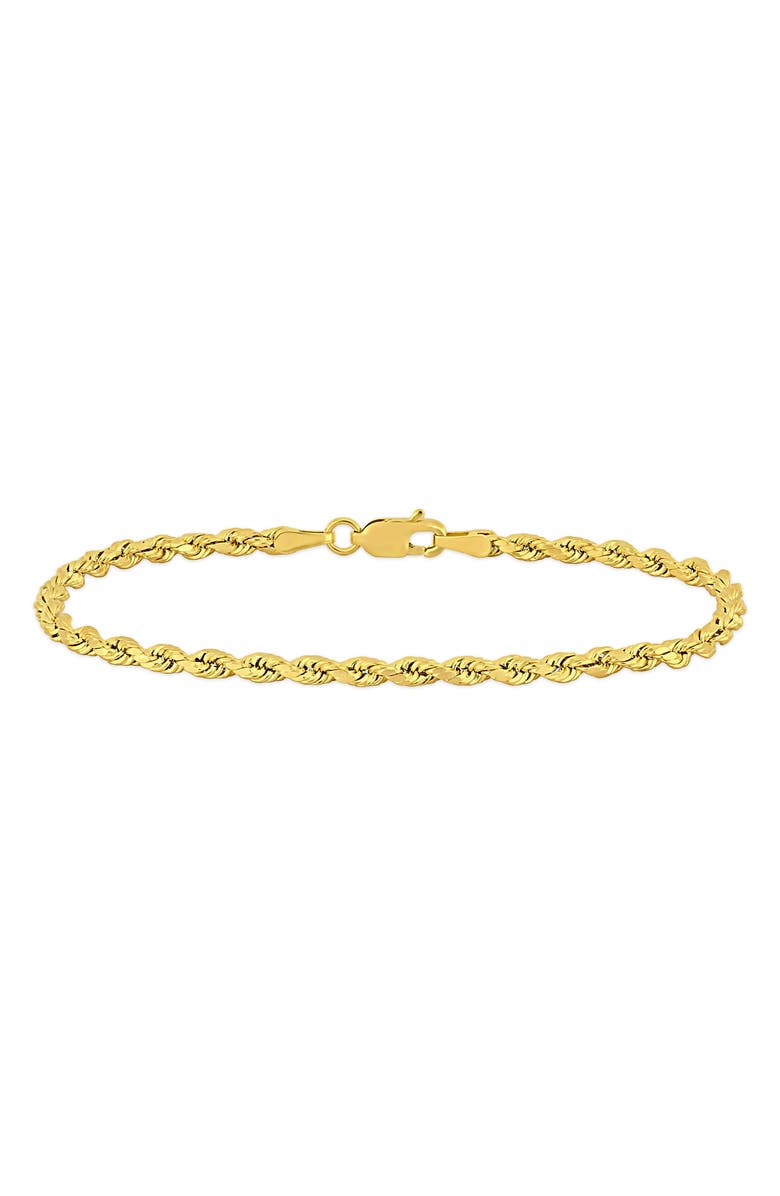 DELMAR Rope Chain Bracelet, Main, color,
