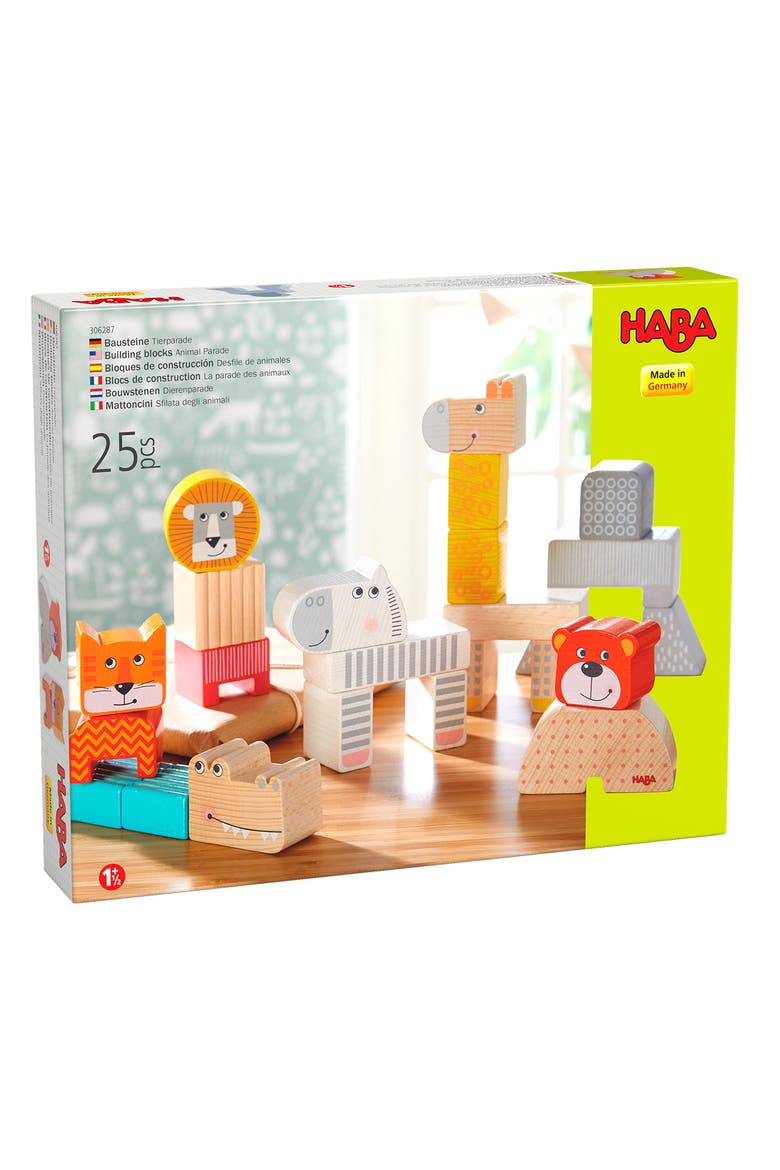 BUILDING BLOCKS ANIMAL PARADE, Main, color, MULTI