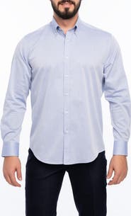 VELLAPAIS Avalon Slim Fit Cotton Dress Shirt