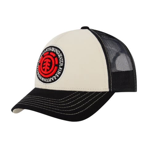 Constructed Contrast Stitch Cotton Twill Trucker Cap