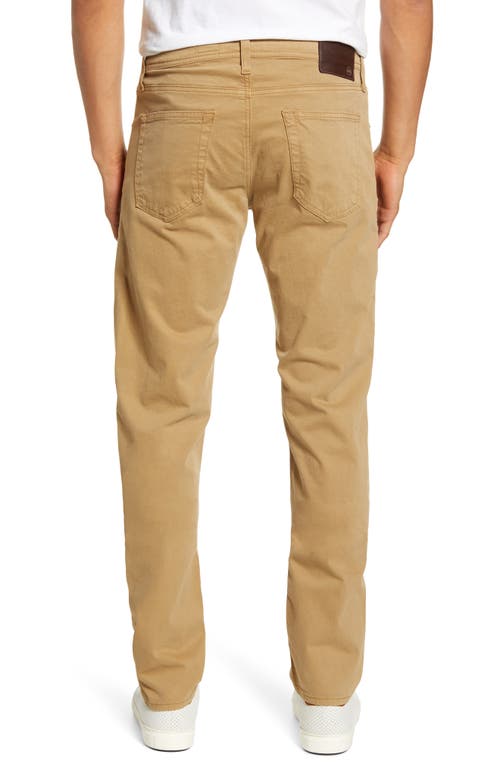 Ag Tellis Sud Modern Slim Fit Stretch Twill Pants In Porter Tan